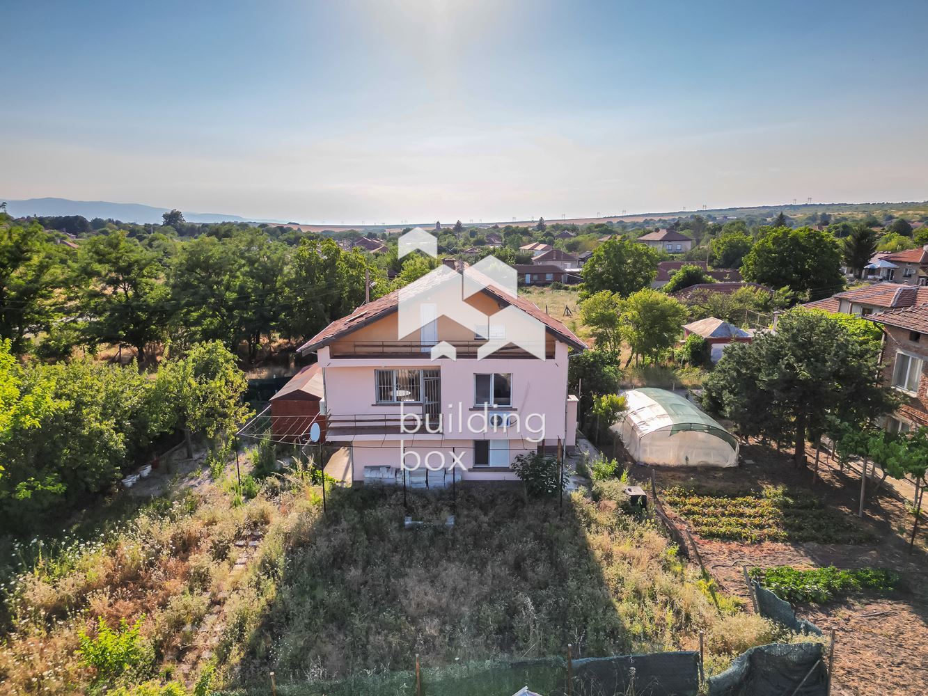 Двуетажна къща на плоча - готова за живеене - 0