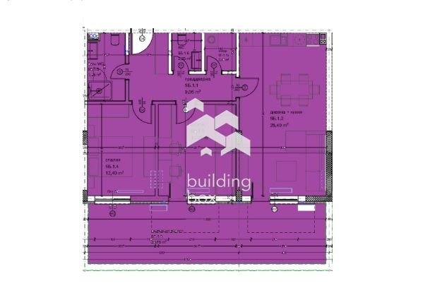 Подходящ за семейство с голяма озеленена тераса - 0