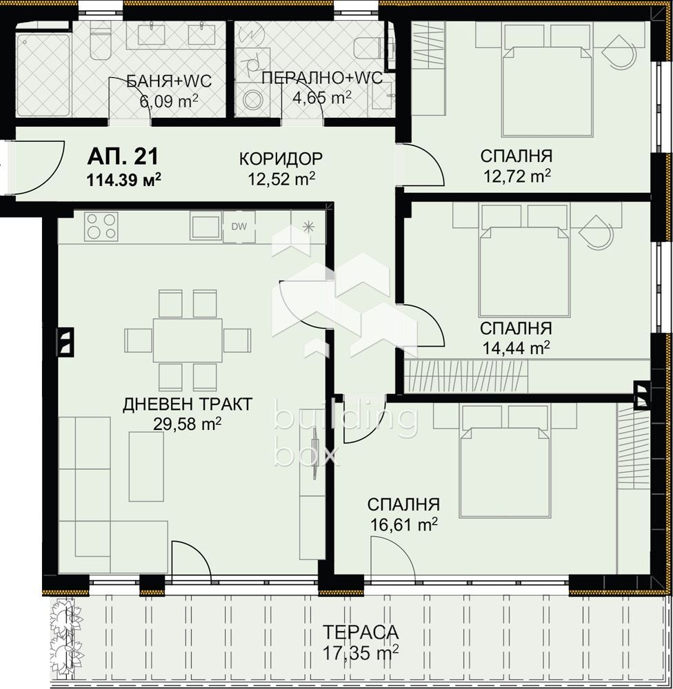4-стаен – Варна, Бриз
