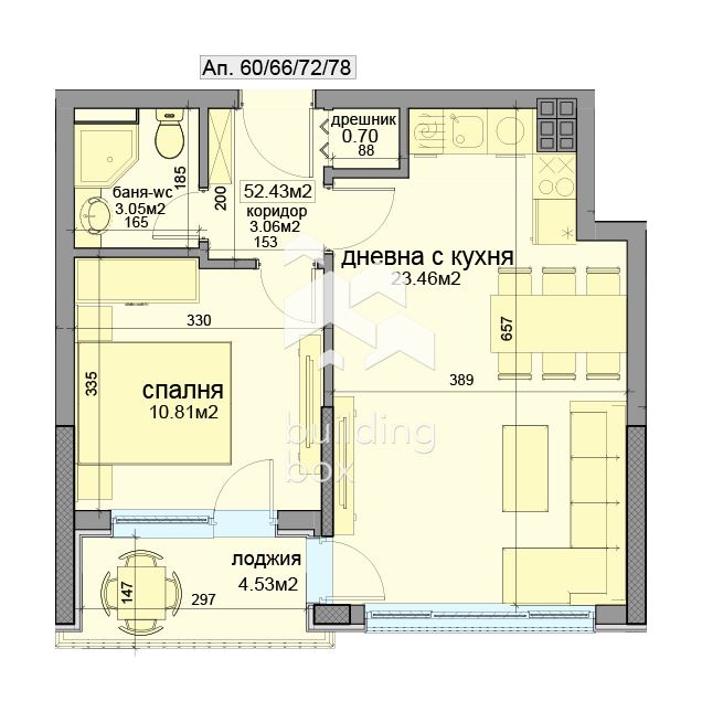 Двустаен обзаведен в един от най-предпочитаните комплекси в гр. Варна - 0