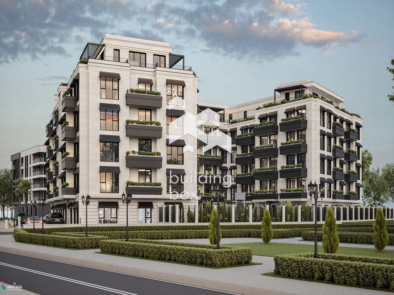 Двустаен апартамент в луксозна сграда