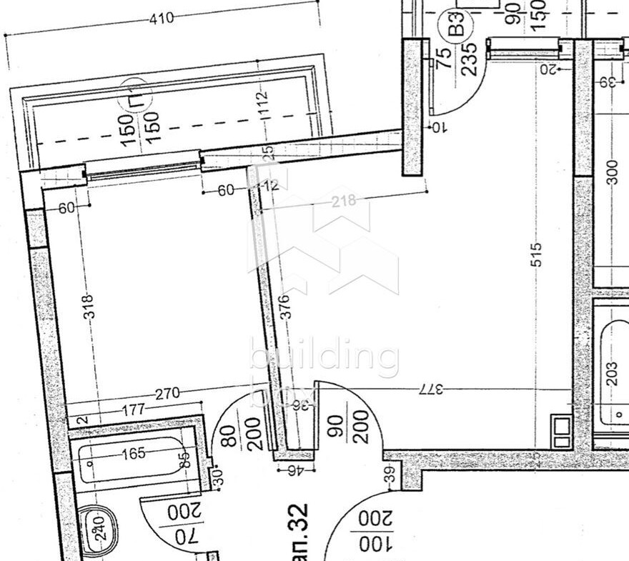 Двустаен апартамент в кв. Витоша - 0