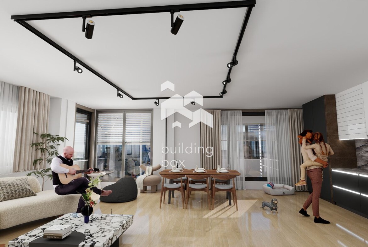 Панорамен 3-стаен апартамент с акт 16 в кв.Борово - 0