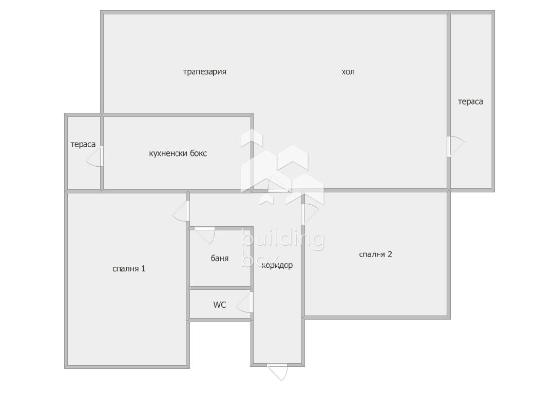 Тристаен апартамент до Събота пазара - 0