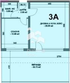 Двустаен апартамент - кв. Коматево - 0