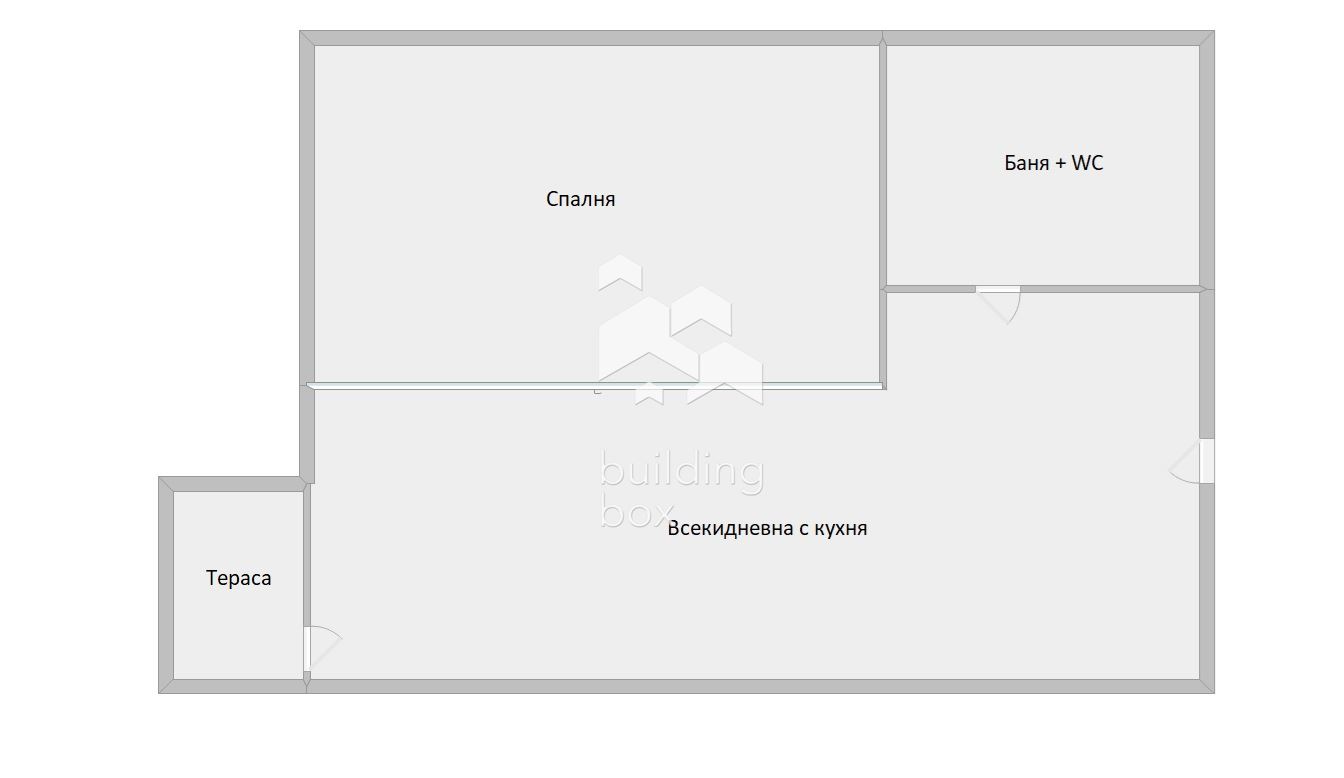 Едностаен обзаведен апартамент - кв. "Христо Смирненски" - 0