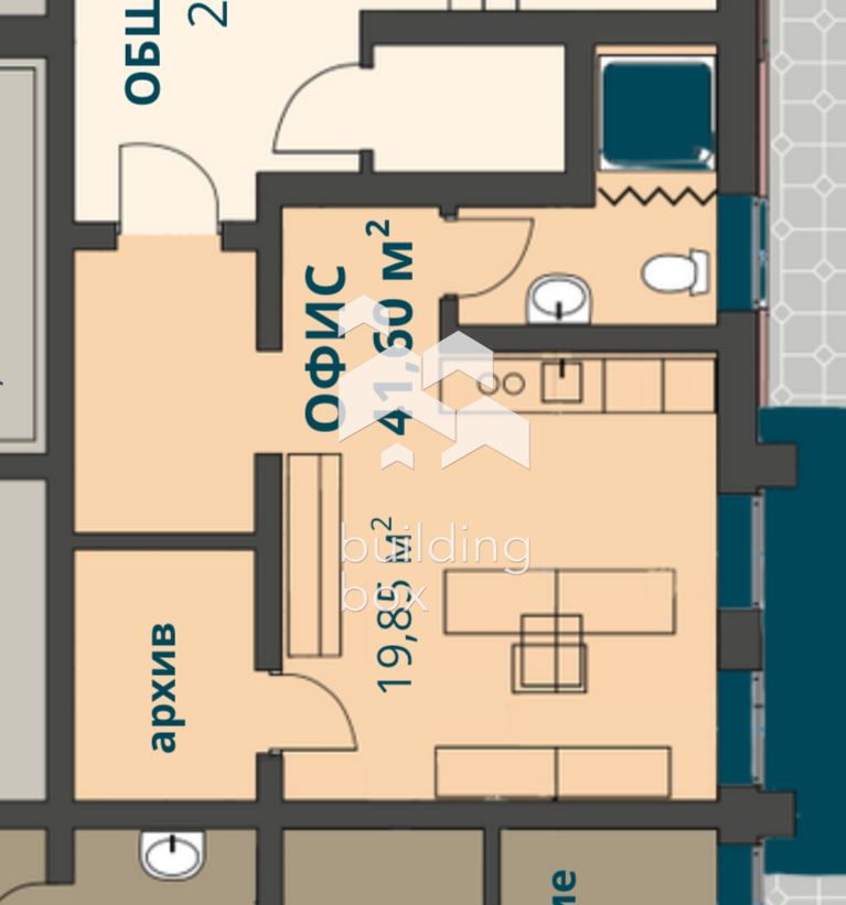 Офис в Ботевград - 0