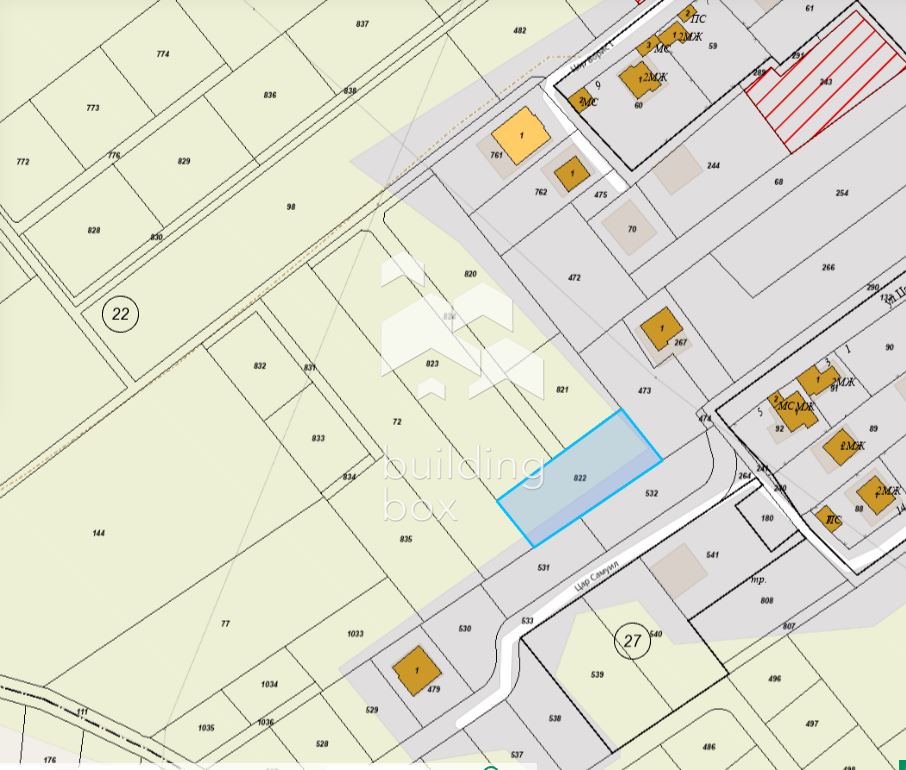 Продава, Парцел