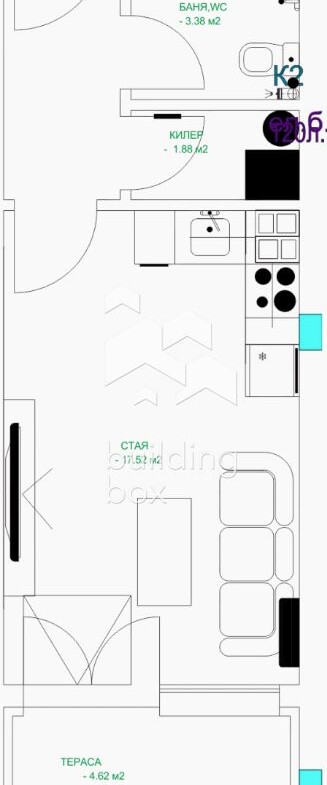 Едностаен апартамент - кв. Младежки хълм - 0