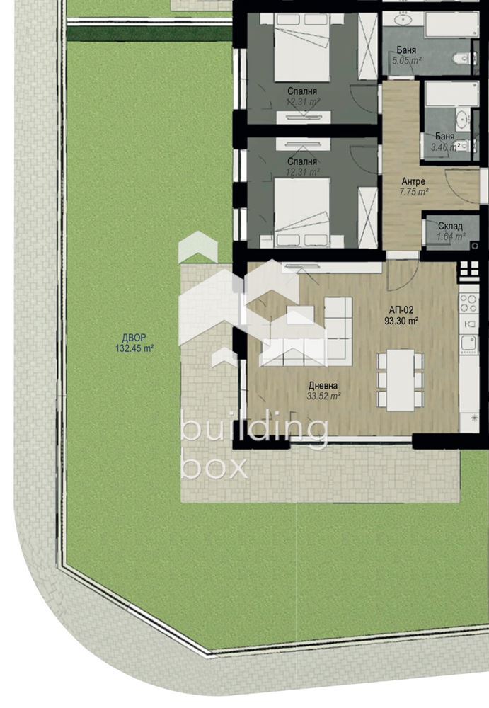 Тристаен апартамент - ж.к. Витоша - 0