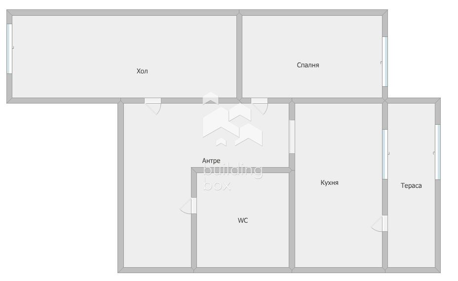 Двустаен апартамент - кв. "Кючук Париж" - 0