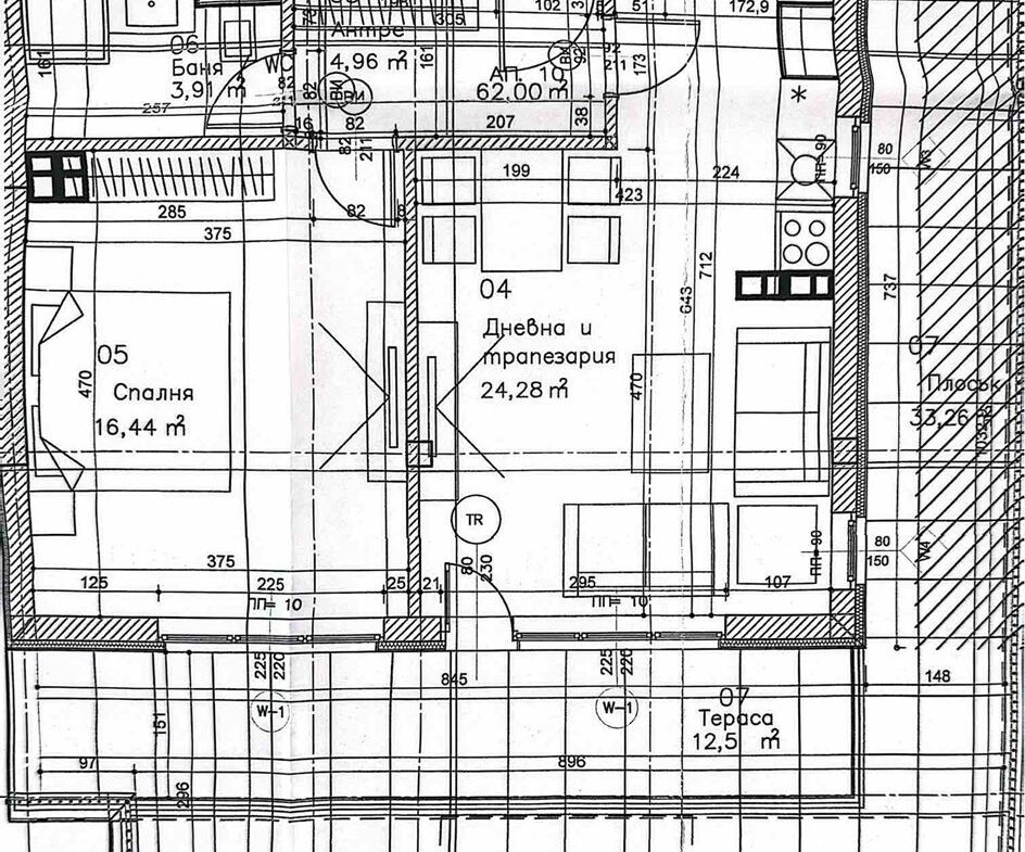 Двустаен апартамент - кв. Коматево - 0