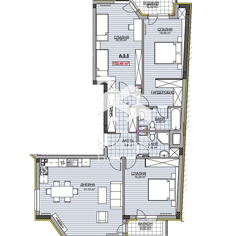 Многостаен апартамент в кв. Красно село - 0