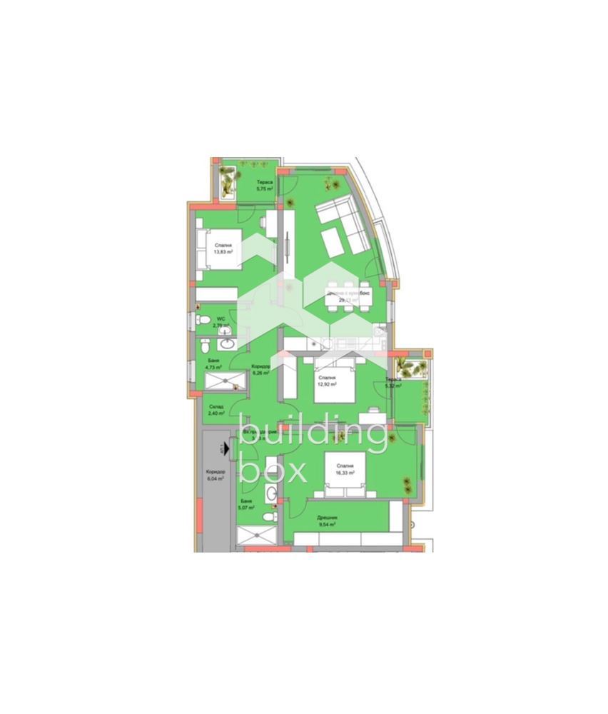 Четиристаен апартамент - гр. Асеновград - 0