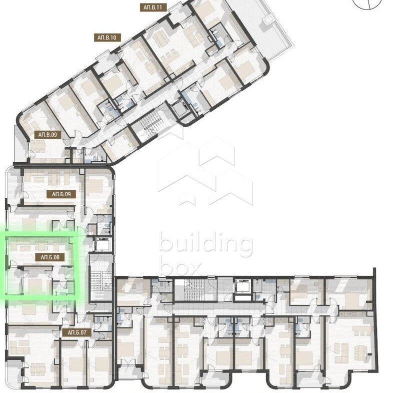 Двустаен апартамент до "Пеещите фонтани" - 0