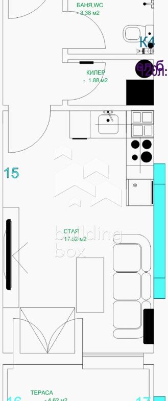Едностаен апартамент - гр. Пловдив - 0