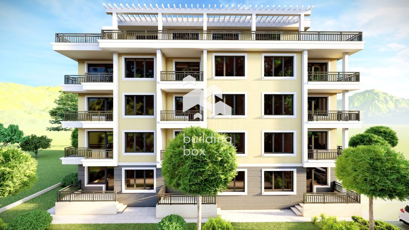 Двустаен апартамент в Бутикова сграда