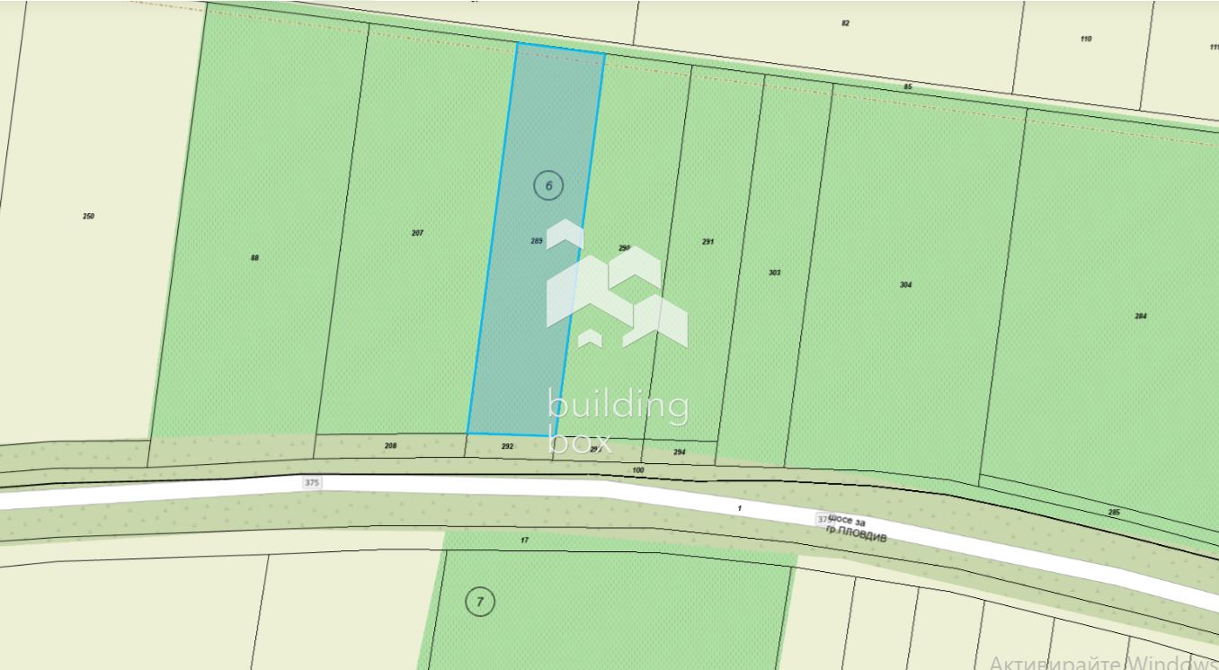 Парцел за индустриално строителство - На главен път Пловдив-Пещера - 0