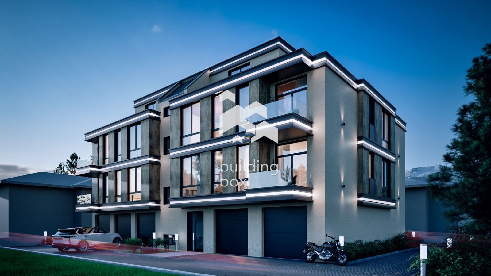 Тристаен апартамент в малка бутикова сграда - с. Белащица - 0