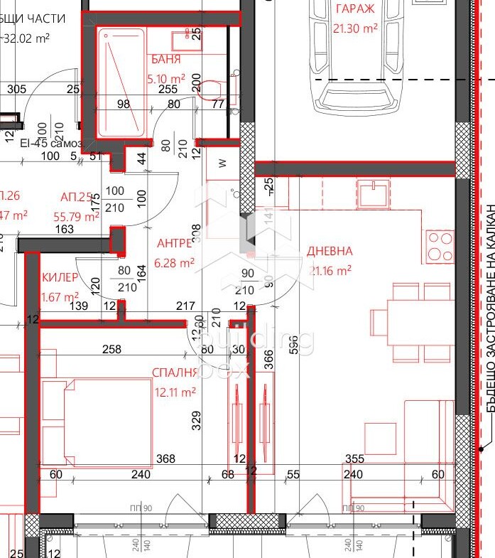 ДВУСТАЕН апартамент на метри от парк Възраждане - 0