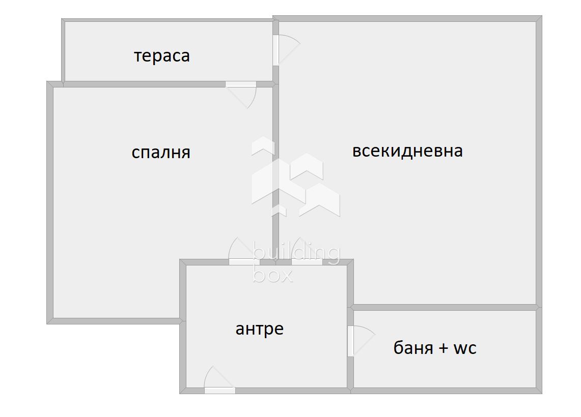 Двустаен апартамент - кв. Южен - 0