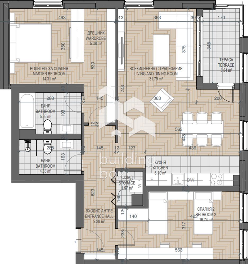 Тристаен апартамент - кв. Каменица 1 - 0