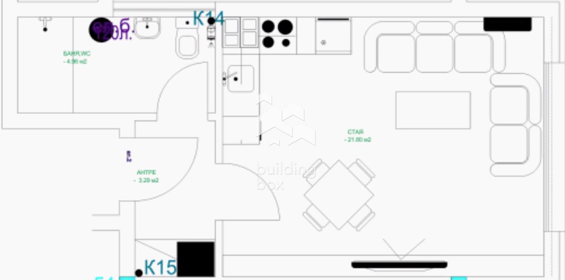 Едностаен апартамент – гр. Пловдив