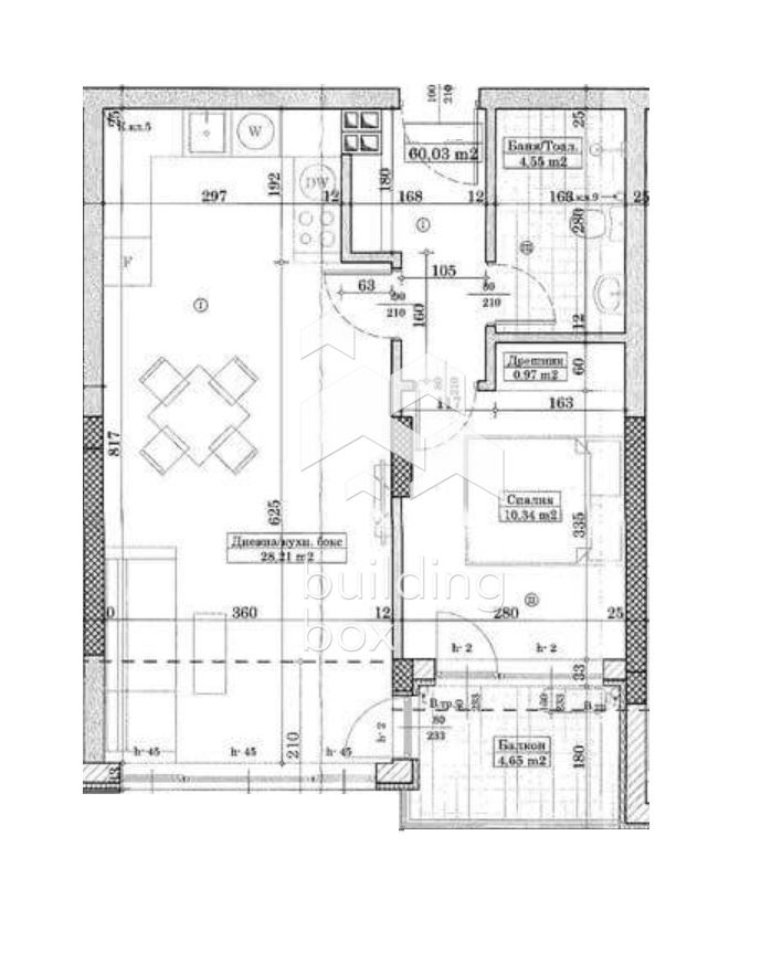 Двустаен южен апартамент в новострояща се сграда в кв.Изгрев