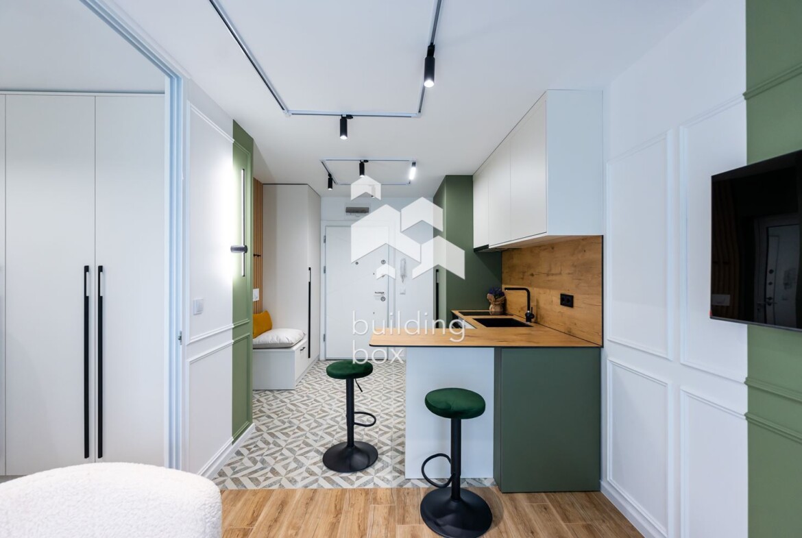 Едностаен обзаведен апартамент - кв. "Христо Смирненски" - 0