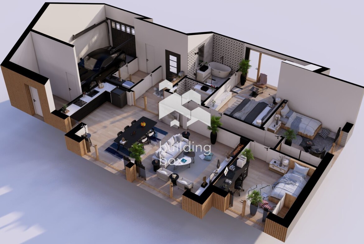 Къща с Акт 14, завършване до ключ. Стил и комфорт близо до всичко, далеч от шума - на 15 мин. от гр. Варна - 0