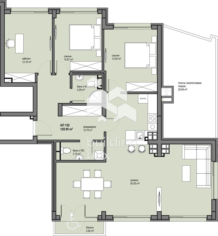 Четиристаен апартамент в новострояща се сграда, близо до бъдеща метростанция, в квартал Левски Г - 0