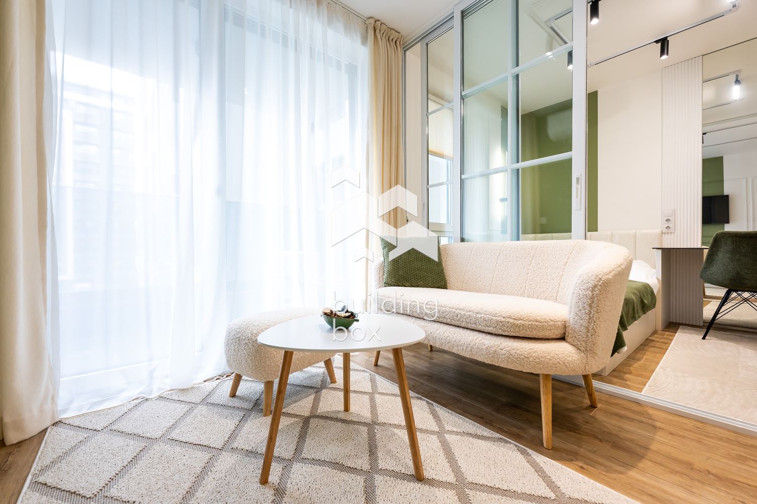 Едностаен обзаведен апартамент - кв. "Христо Смирненски" - 0